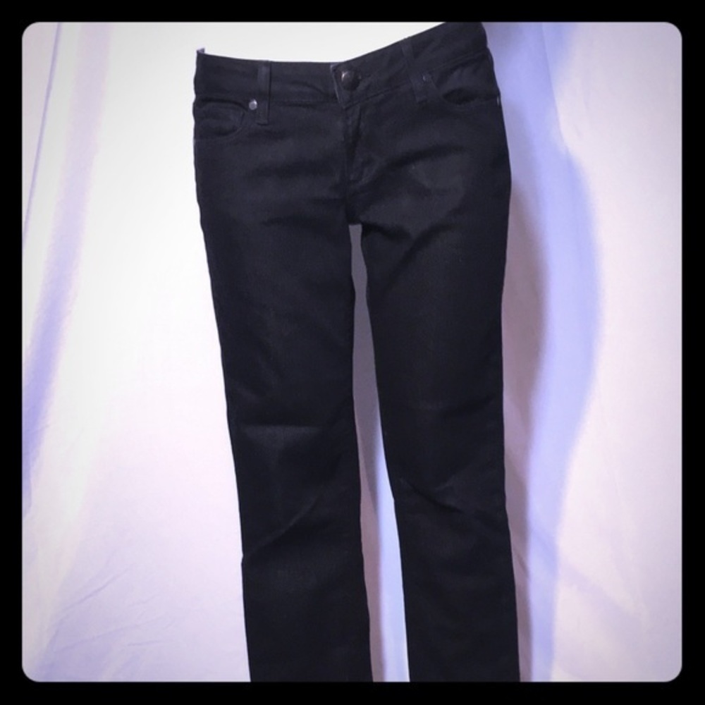 Paige Premium Denim 4-way stretch skinny jeans.